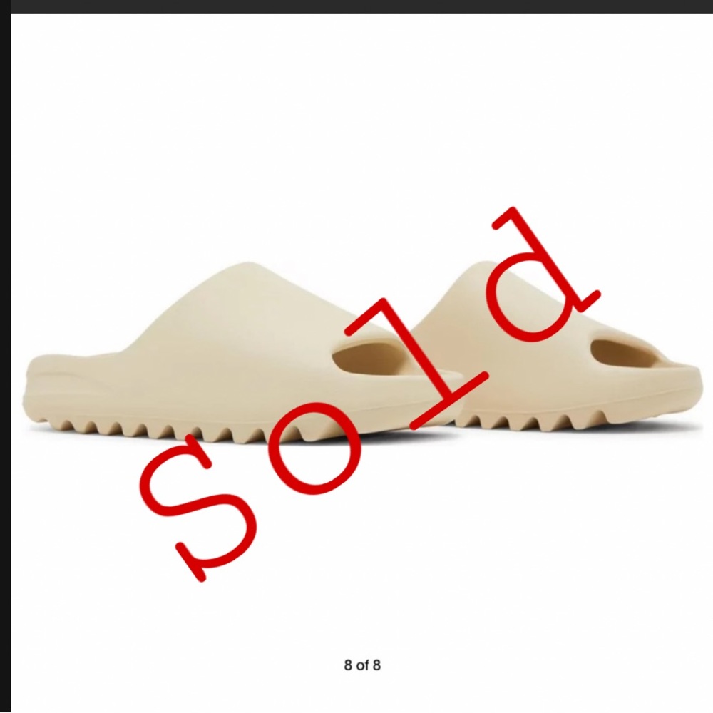 Brand new Yeezy slides  bone size 10